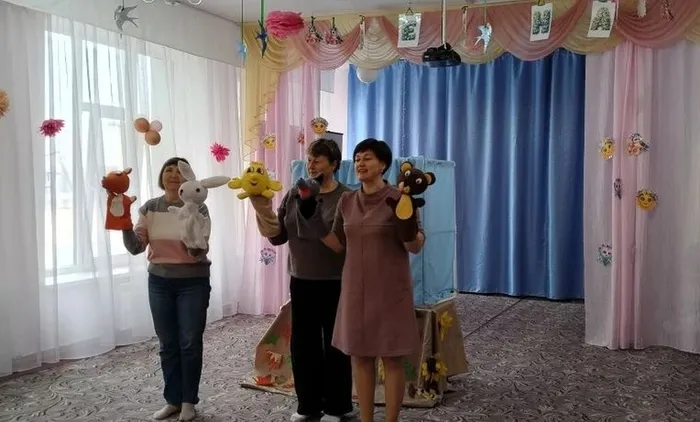 Кукольный театр в гостях у дошколят