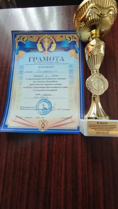 Оранжевый мяч-победа