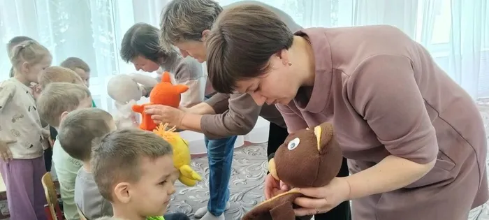 Кукольный театр в гостях у дошколят